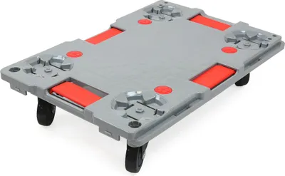 Produktbild von Transportroller aus Kunststoff, Tragfähigkeit 150 kg Grau  x  x  - Grau - Polypropylene (PP) - In -  & Outdoor - Nutzung - JOI - 027