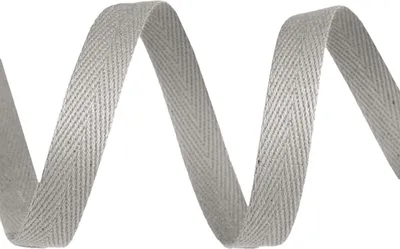 Produktbild von 50m Köperband 10mm breit Einfass- Nahtband Gurtband Baumwollband
