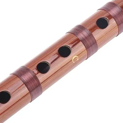 Produktbild von Bitterbambusflöte, traditionelles chinesisches Instrument mit Aufbewahrungsbox für Anfänger – C-Dur