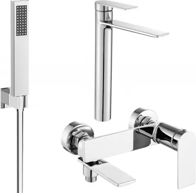 Produktbild von Mexen Zero R02 Badewannenset, Chrom - 71113R02-00