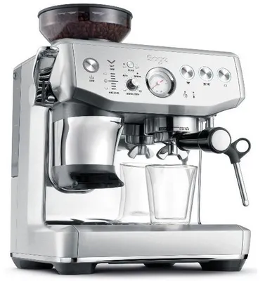Zdjęcie produktu dla Sage SES876BSS4EEU1, Ekspres do espresso, 2 l, Ziarna kawy, 1850 W, Stal nierdzewna