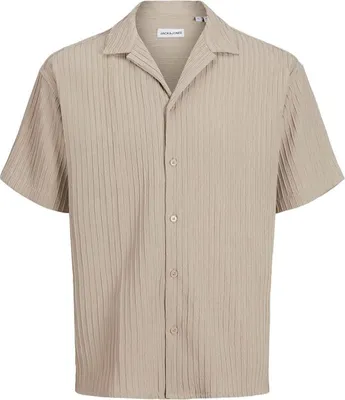 Produktbild von Jack & Jones Massimo Resort Kurzarmhemd Beige XL Mann Beige XL