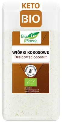 WIÓRKI KOKOSOWE BEZGLUTENOWE BIO 200 g - BIO PLANET