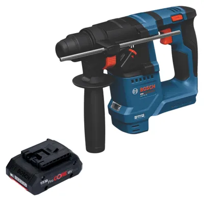 Produktbild von Bosch GBH 18V-18 Professional Akku Bohrhammer 18 V 1,5 J SDS plus Brushless + 1x ProCORE Akku 4,0 Ah - ohne Ladegerät