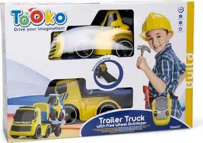 Produktbild von Fernsteuerbarer Abschleppwagen mit Bulldozer von Silverlit