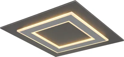 Produktbild von Globo Lighting Deckenleuchte Metall anthrazit gebürstet, LED