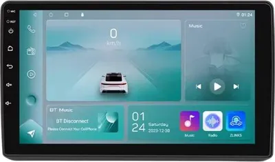 Obrázek produktu pro Autorádio s Bluetooth – CarPlay – Pro Opel Zafira B & Astra H (2005-2014) – Vhodné pro Apple a Android – Stereo – Navigační systém Auto – 1 GB 32 GB