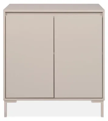 Image de CALICOSY - Buffet 2 portes couleur cachemire L81 cm - NERIO