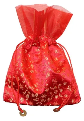 Produktbild von 001 Stoff Geschenkesäckchen Organzabeutel 24 x 15 cm gemischt