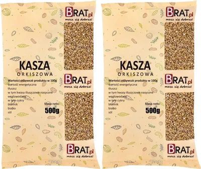 Zdjęcie produktu dla Kasza orkiszowa 1kg (2x500g)