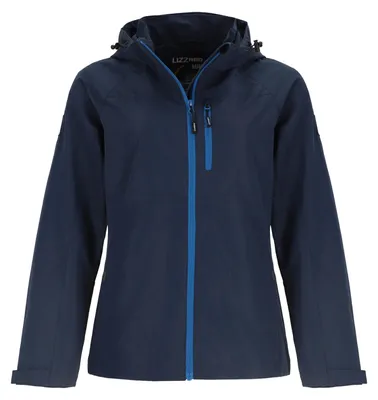 Produktbild von Lizzard Sports Damen Softshelljacke Wariza - Jacke winddicht und atmungsaktiv in Navy Größe XL