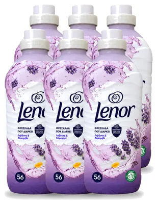 Produktbild von 6 x Lenor Weichspüler Lavendel & Kamille 1176 ml - Vorteilspackung - 6 Stücke