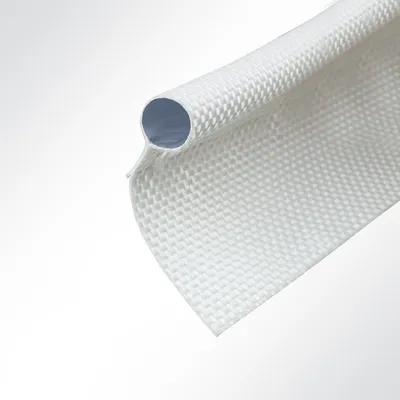 Produktbild von Lysel® Zeltkeder PVC einfahnig Durchmesser 11.50mm in weiß VE 7m