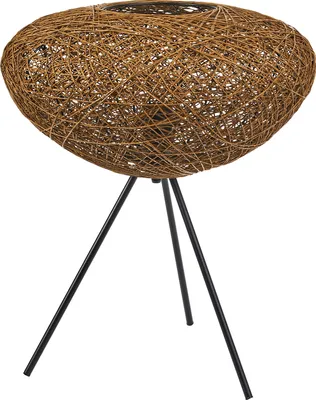 Produktbild von OSRAM Decor Paper Drop Table dekorative Tischleuchte aus Papier und Metall, 395mm, mit E27 Fassung, IP20, beige