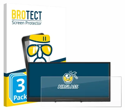 Produktbild von 3x BROTECT Schutzglas für Prechen HD-123 12,3" Schutzfolie Panzer Folie Glas Display Schutz klar
