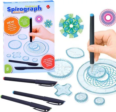 Obrázok produktu pre Spirograf de luxe set – detský spirograf na kreslenie Jokomisiada