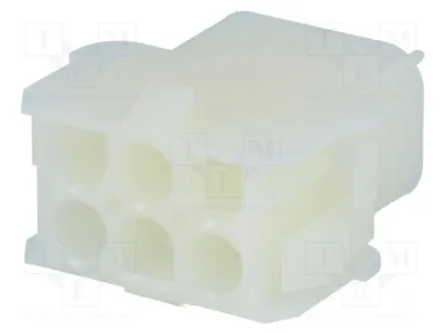 Image de 3 connecteurs/prises mâles, flexibles, 6,35 mm, pour câbles, 600 V, référence 1-480705-0, marque Signteckv