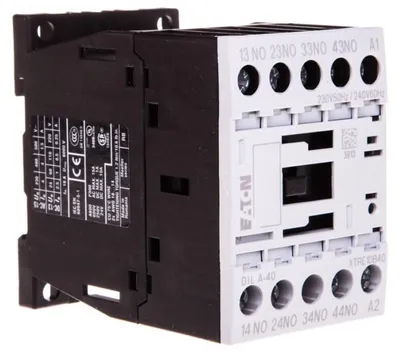 Image de Eaton Contacteur auxiliaire 230 VAC 4 NO - bornes à vis 1.6 kW (DILA-40 (230V50HZ))