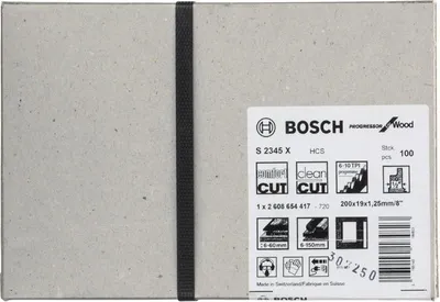Produktbild von Säbelsägeblatt S 2345 X, Progressor for Wood, 100er-Pack