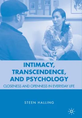 Produktbild von Intimacy, Transcendence, and Psychology