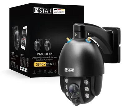 Produktbild von INSTAR IN-9820 4K Schwarz