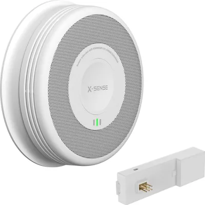 Produktbild von X-Sense XS0F-PMA Rauchmelder 230V + RF-Modul – Mit 10-Jahres-Backup-Batterie – Netzstrom – Kabelgebunden & Funkvernetzbar