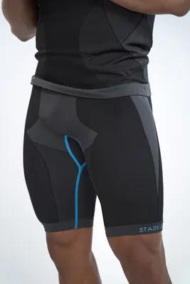 Produktbild von Stark Soul® Radler - Funktionsshort Seamless, Base Layer M/L Grau