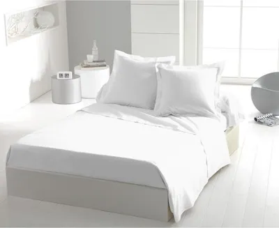 Produktbild von Mikrofaser-Spannbettlaken 82 g – 240 x 300 cm – Weiß