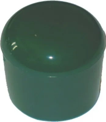 Produktbild von 20 Stück - Kappe für Rundrohr D=32/33 mm - L=26 mm GRÜN PVC