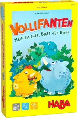 Produktbild von HABA Vollifanten, Brettspiel, 4 Jahr(e), 5 min