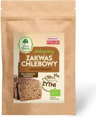 Produktbild von ZAKWAS CHLEBOWY ŻYTNI LIOFILIZOWANY  35 g - DARY NATURY