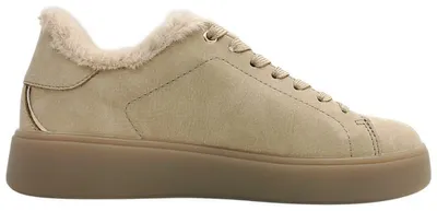 Imagen del producto de Zapatos deportivos para mujer de la marca Blauer USA, estilo cordones, color beige, para uso casual