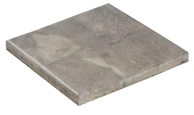 Produktbild von Beton Terrassenplatte iStone Style weiß-schwarz 40 cm x 40 cm x 4 cm