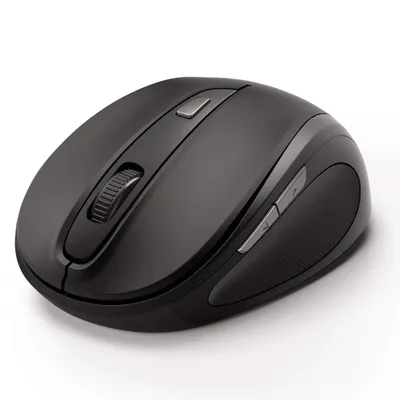 Zdjęcie produktu dla Hama MW-400, Po prawej stronie, Optyczny, RF Wireless, 1600 DPI, Czarny