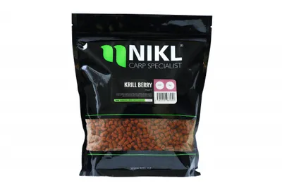 Obrázok produktu pre Nikl Pelety KrillBerry 18mm s dírkou, 1kg