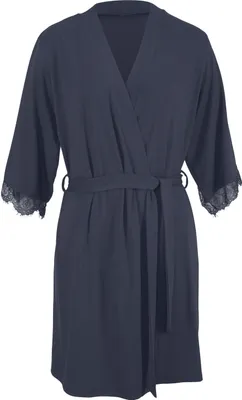 Produktbild von LASCANA Kimono blau Größe 40/42