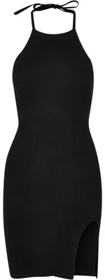 Produktbild von Urban Classics - Kleid Neckholder für Damen TN668 (42 DE) (Schwarz)