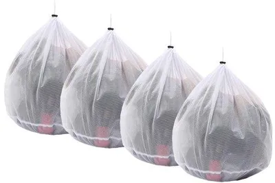 Obrázok produktu pre 4-dielna sada na pranie, vrecúško na pranie, tašky cez rameno, príslušenstvo do práčky, ochrana odevov, spodná bielizeň, vrecko na podprsenky
