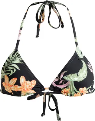 Produktbild von Roxy Bikini Triangel Top Beach Classics Anthracite Island Escape : M Größe: M