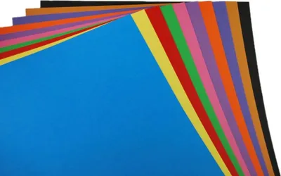 Immagine prodotto di Cartone Brystol a colori A2 MIX 10 colori 50ark INTENSIVE