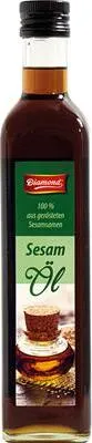 Image de Huile de sésame Diamond 100% à base de graines de sésame grillées 500ml