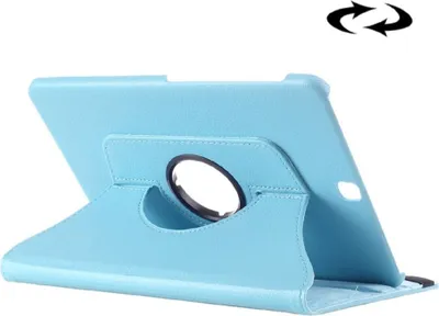 Produktbild von Tablet Tasche für Samsung Galaxy Tab S2 9.7 Leder Schutz Hülle 360° Case Türkis
