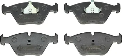 Image de MS 13046060332N-SET-MS Plaquettes de frein, plaquettes de frein essieu avant pour BMW Série 5 (E34)