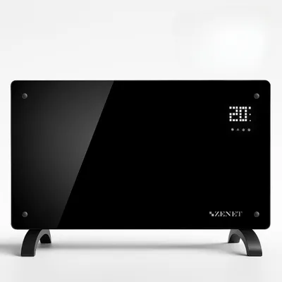 Zdjęcie produktu dla Grzejnik konwektorowy szklany dizajnerski Zenet ZET-530, energooszczędny 2000W