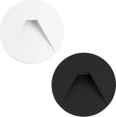 Immagine prodotto di Beneito & Faure - Luce da incasso segnapasso LED Pun 3W - CCT Switch 2700K/3200K/4000K - Bianco e Nero