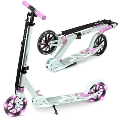 Produktbild von Klappbarer Scooter für Kinder, LED-Räder, verstellbar Movino City Light