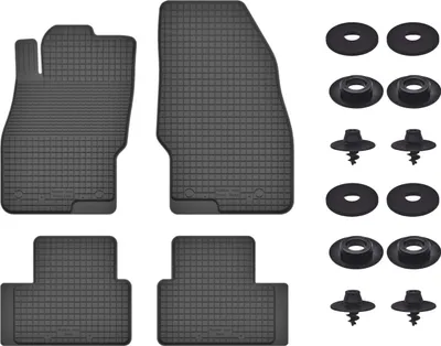 Produktbild von Gummimatten Mit Stoppern Für: Jeep Patriot (2006-2016) Schwarz Set