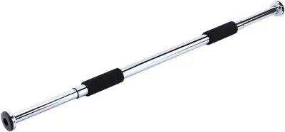 Produktbild von Teleskopische Klimmzugstange für den Türrahmen, verstellbar von 62-100 cm, bis 100 kg – Klimmzugstange – Krafttraining