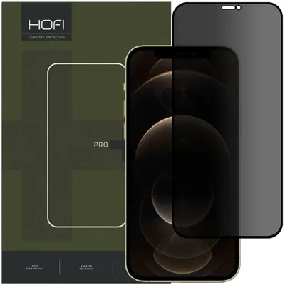 Produktbild von Hofi Anti Spy Glas Pro+ Iphone 12 / 12 Pro Datenschutzglas
