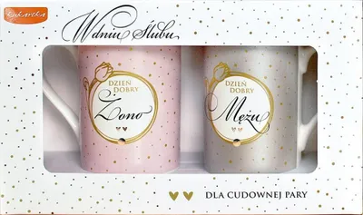 Image de Set de mugs Q Wedding